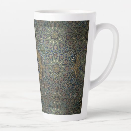 イスラム模様 カフェラテマグ (右)
