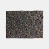 イスラム模様 フリースブランケット (正面(横))