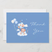 イスラム男の赤ちゃんアキカサンキューカード サンキューカード (正面)