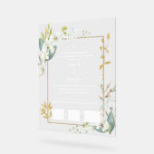 イスラム結婚教徒の証明書、アクリル契約 アクリルサイン (傾斜)