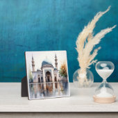 イスラム美術イスラム様式のモスク フォトプラーク (インサイチュ)