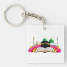 イスラム美術クルアーンとモスクとバラ