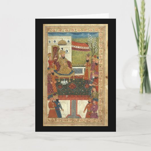 イスラム美術 – イスラム教の非常に古いイメージ カード (正面)