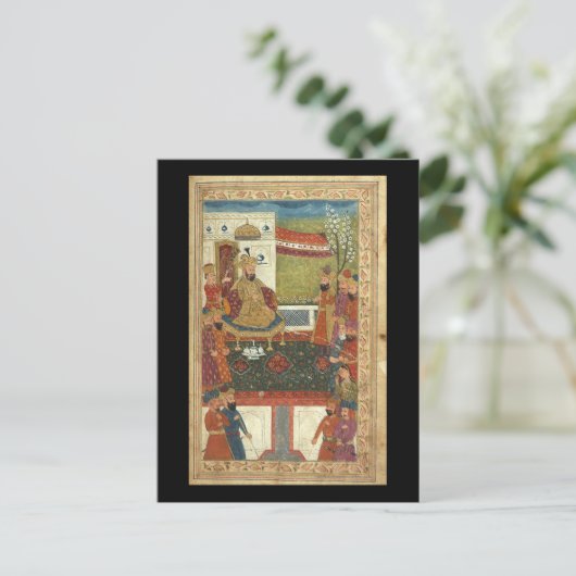 イスラム美術 – イスラム教の非常に古いイメージ ポストカード (スタンド正面)