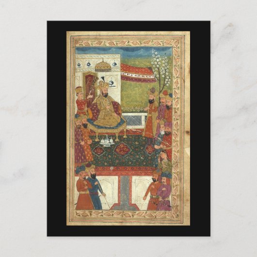 イスラム美術 – イスラム教の非常に古いイメージ ポストカード (正面)