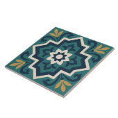 イスラム風フラワータイル柄 タイル (側面)