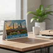 イスラム風景 2026年カレンダー カレンダー