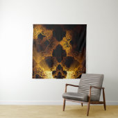 イスラム風3D：ラマダーン祭りの背景 タペストリー (インサイチュ)