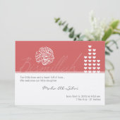 イスラム·アキカ·アキーカ·インビテーション·ガール·ビスミラ 招待状 (スタンド正面)