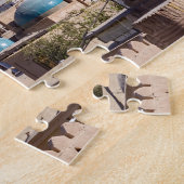 イスラム·コドジャ·ミナレット&モスク-キバ（ウズベキスタン） ジグソーパズル (側面)