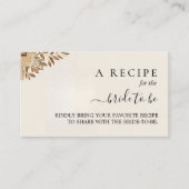 イスラム ニカ・アラビア・ワリーマ・ムスリム ブライダルシャワー エンクロージャーカード (正面)