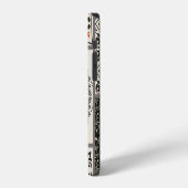 イスラム・マジョリカ陶器タイル柄 iPhoneケース (左側面)