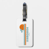 イスラモラダフロリダサンパームツリーズ ラゲッジタグ (裏面縦)