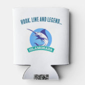 イスラモラダ – 「フックの線と伝説」ビエクールル 缶クーラー (裏面)