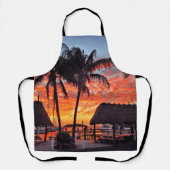 イスラモラダ，フロリダの夕日 エプロン (正面)
