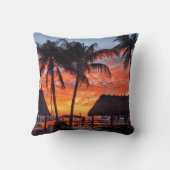 イスラモラダ,フロリダの夕日 クッション (裏面)