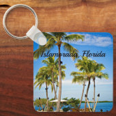 イスラモラダ，フロリダパームツリーズ キーホルダー (正面)