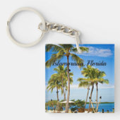 イスラモラダ,フロリダパームツリーズ キーホルダー (正面)