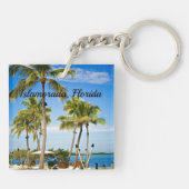 イスラモラダ,フロリダパームツリーズ キーホルダー (裏面)