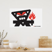 イスラン怒ダー – ブラックオンライト ポスター (キッチン)