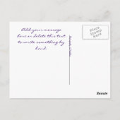 イスラームのハッピーイードカレムスイーツマフィンカップケーキ ポストカード (裏面)