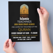 イスラームのフ教えライヤー広告、Taj Mahal チラシ (手)