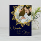 イスラームエレガントマンダララマダンカレムフォトフォイル 箔シーズンカード (立ち正面)