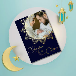 イスラームエレガントマンダララマダンカレムフォトフォイル 箔シーズンカード