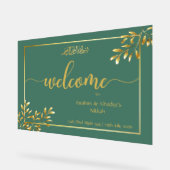 イスラームパーソナライズされたス結婚・アクリル徴候 – Nikkah アクリルサイン (傾斜)