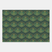 イスラームパーソナライズされた・イード・ムバラク ラッピングペーパーシート (正面)