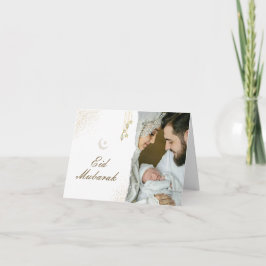 イスラームモダンミニマルイー・イード・ムバラクの写真 ノートカード