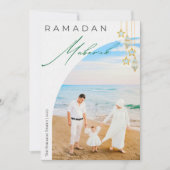 イスラームモダンミニマル・ラマダーン・ムバラク写真 シーズンカード (正面)