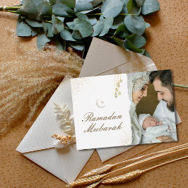 イスラームモダンミニマル・ラマダーン・ムバラク写真 ノートカード