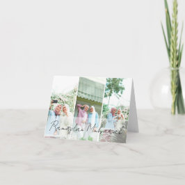 イスラームモダンミニマル・ラマダーン・ムバラク写真 ノートカード