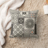 イスラーム大黒焼き瓦 クッション (ブランケット)