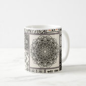イスラーム大黒焼き瓦 コーヒーマグカップ (正面右)