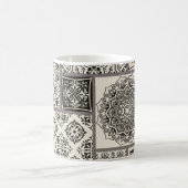 イスラーム大黒焼き瓦 コーヒーマグカップ (中央)