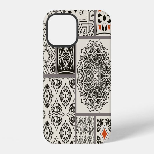 イスラーム大黒焼き瓦 iPhoneケース (裏面)