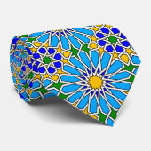 イスラーム幾何学模様タイ ネクタイ (ロール)