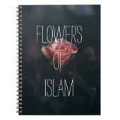 イスラーム手帳ムスリマイスラムの贈り物 ノートブック (正面)