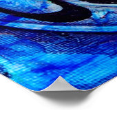 イスラーム書道 – لهア‎ラー ポスター (角)