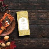 イスラーム王室のゴールデンダマスム結婚スリム メニュー