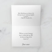 イスラーム結婚トルコ祝いのカード カード (内部)