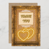 イスラーム結婚ニカの挨拶 招待状 (正面/裏面)