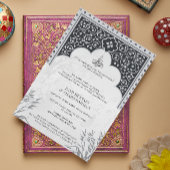 イスラーム結婚式招待状エレガントノワールArch 招待状