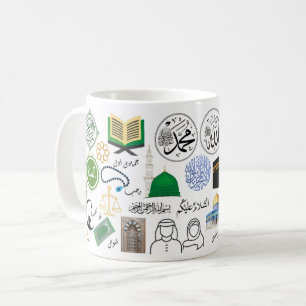 イスラーム記号 コーヒーマグカップ