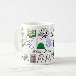 イスラーム記号 コーヒーマグカップ