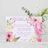 イスラーム赤子フローラ誕生のお知らせ 案内状 (スタンド正面)