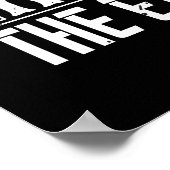 イスラーム – アッラーの目に現れる人物であること ポスター (角)