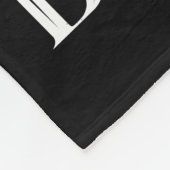 イスラーム – サラが始まると心配が終わる フリースブランケット (角)